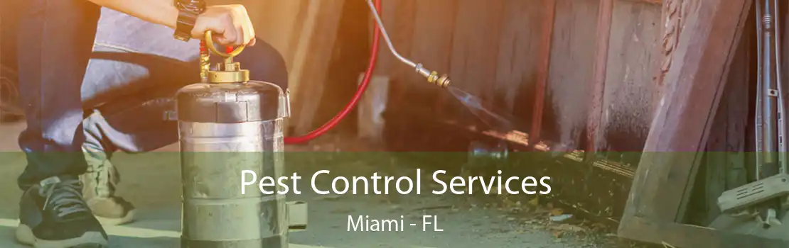 Pest Control Services Miami - FL